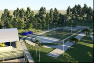 Imagens mostram como deve ficar Complexo Poliesportivo da Escola Luiz Franz