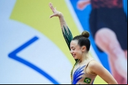 Neta de casal gasparense conquista campeonato sul-americano de gin