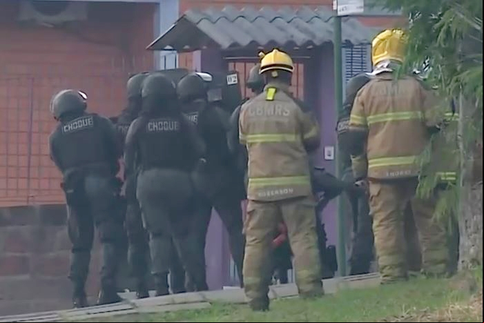 Ataque a tiros termina com atirador, familiares e policial morto no RS; outras nove pessoas ficaram feridas