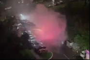 Carro que explodiu em frente ao STF em Bras