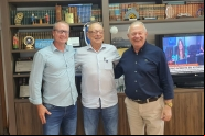 Vereador visita senador Esperidi